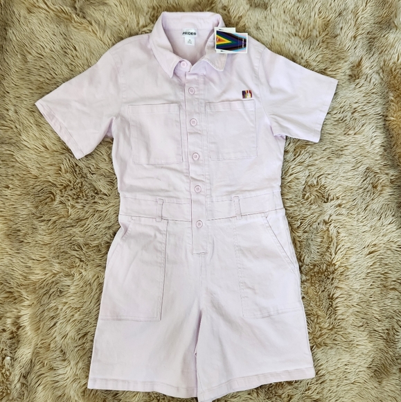 Target Pants - NWT New XS Pride Lilac Purple Women's Shorts Romper Jumpsuit